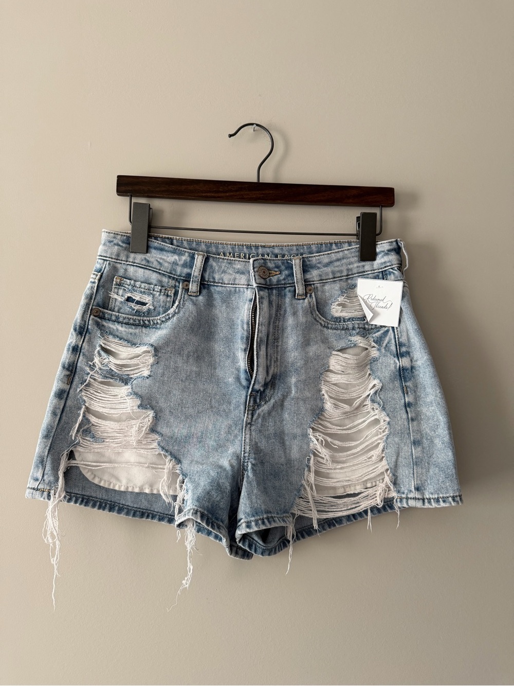 american eagle jean shorts